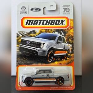 2023 Matchbox 2022 Ford F-150 Lightning 70 Years Special Edition Diecast Car
